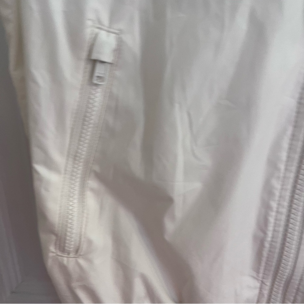 Nike Windrunner White Black Full Zip Up Lightweight Hooded Jacket Small - Picture 6 of 13